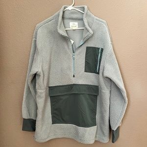 Aerie Offline Half-Zip Fleece L